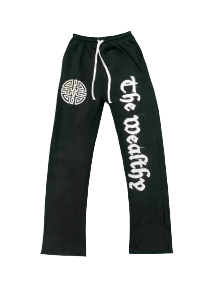 Black Wealthy Dreamz Pants