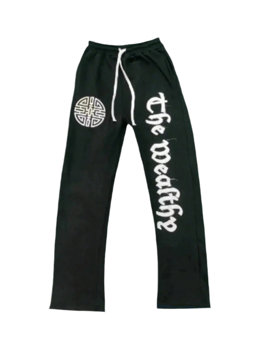 Black Wealthy Dreamz Pants