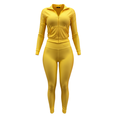 Les Riches Yellow Contora Set