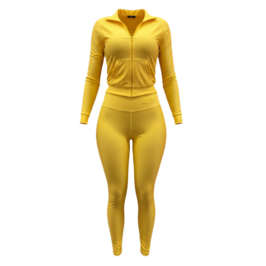 Les Riches Yellow Contora Set