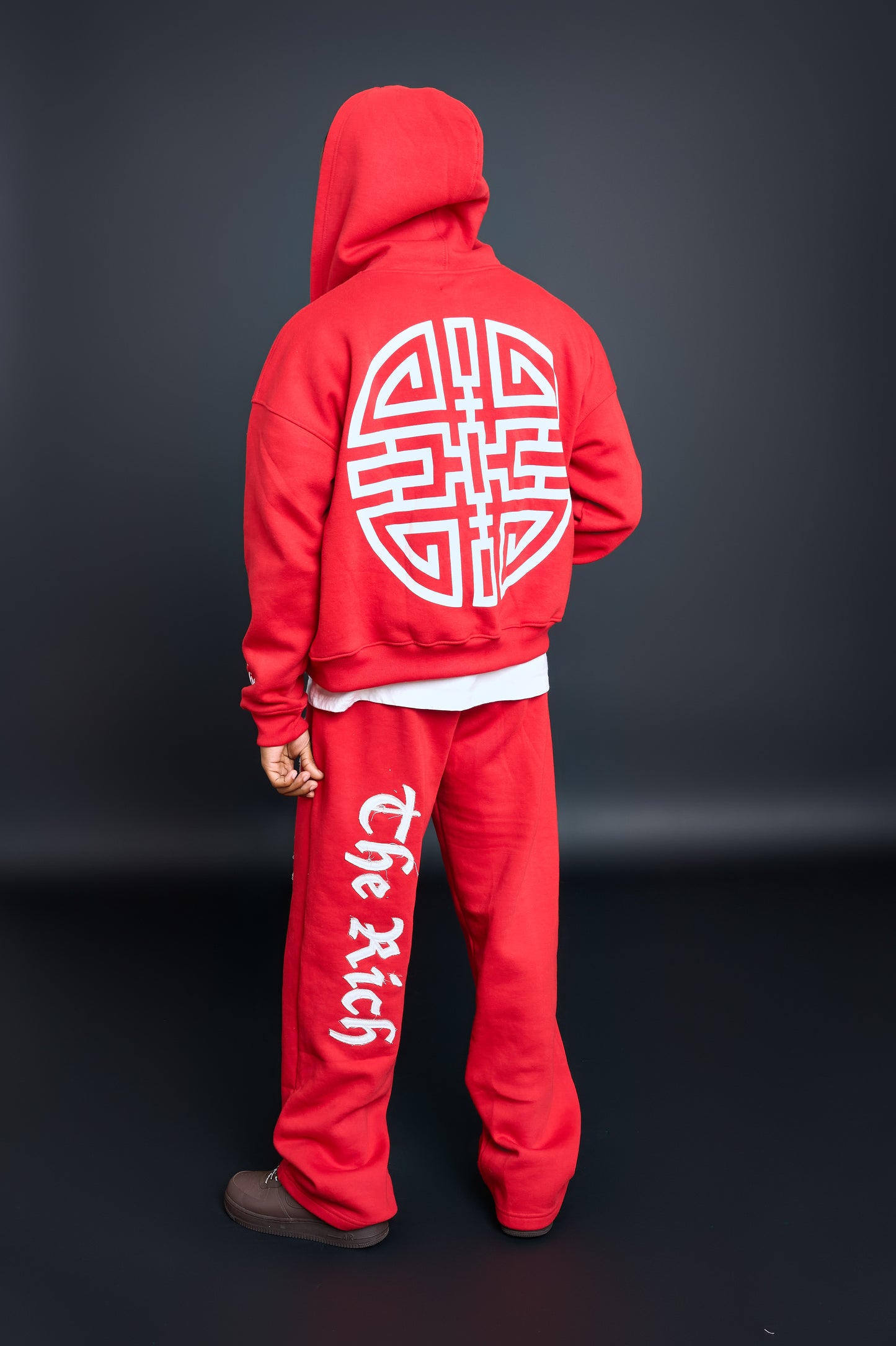 Red Wealthy Dreamz Hoodie