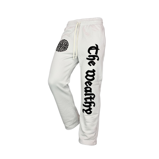 White Wealthy Dreamz Pants