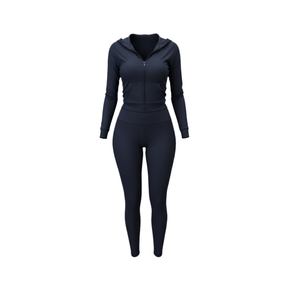 Les Riches Navy Blue Contora Set