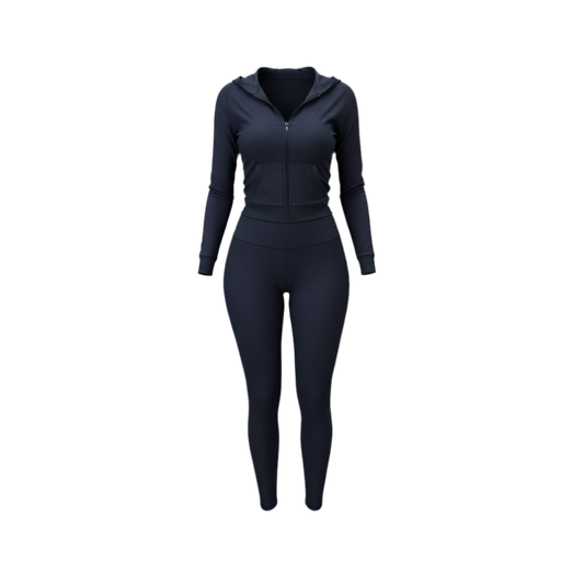 Les Riches Navy Blue Contora Set