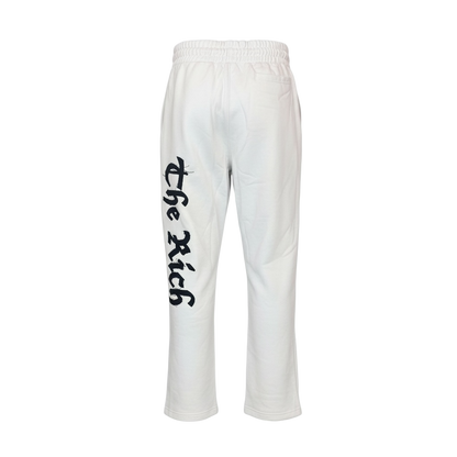 White Wealthy Dreamz Pants