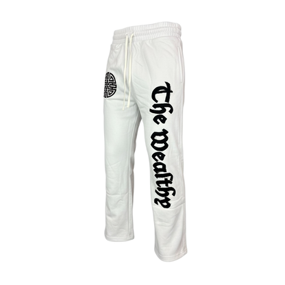 White Wealthy Dreamz Pants