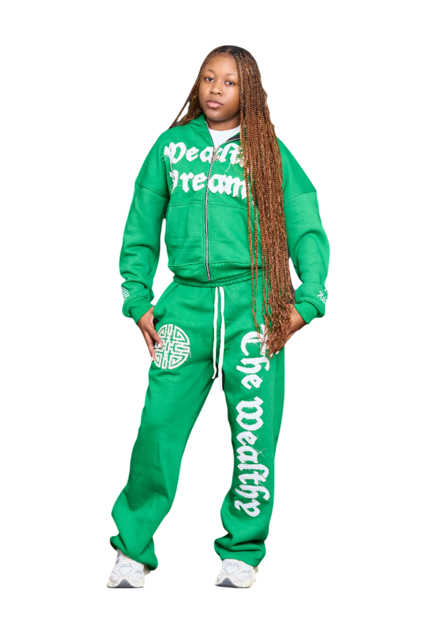 Green Wealthy Dreamz Hoodie