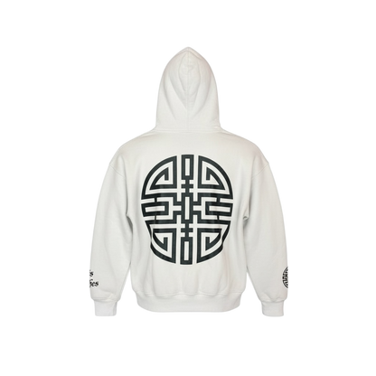 White Wealthy Dreamz Hoodie