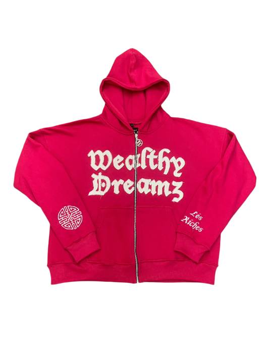 Pink Wealthy Dreamz Hoodie