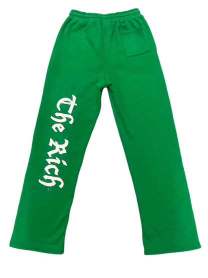 Green Wealthy Dreamz Pants