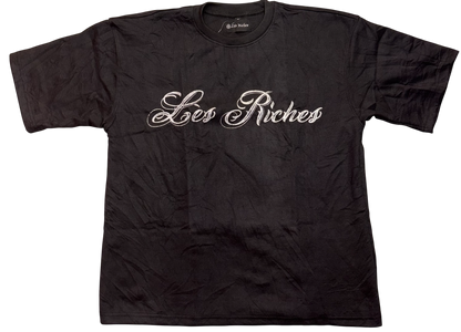 Les Riches Classic Tee – Jet Black